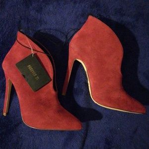 ❤️Red Heel Booties ❤️